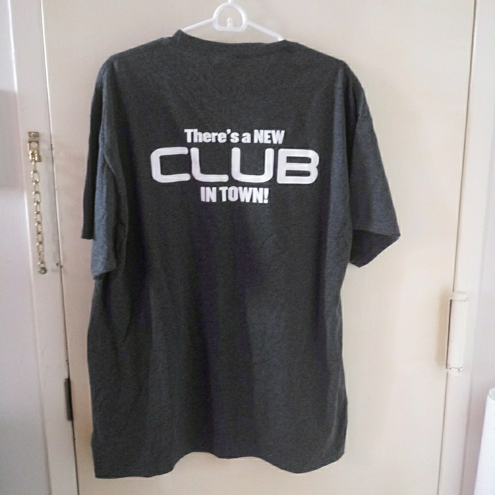 DONATED Port&Company grey mens T-Shirt XL